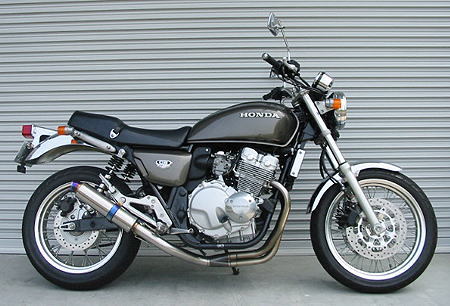 CB400F　テールパイプ製作